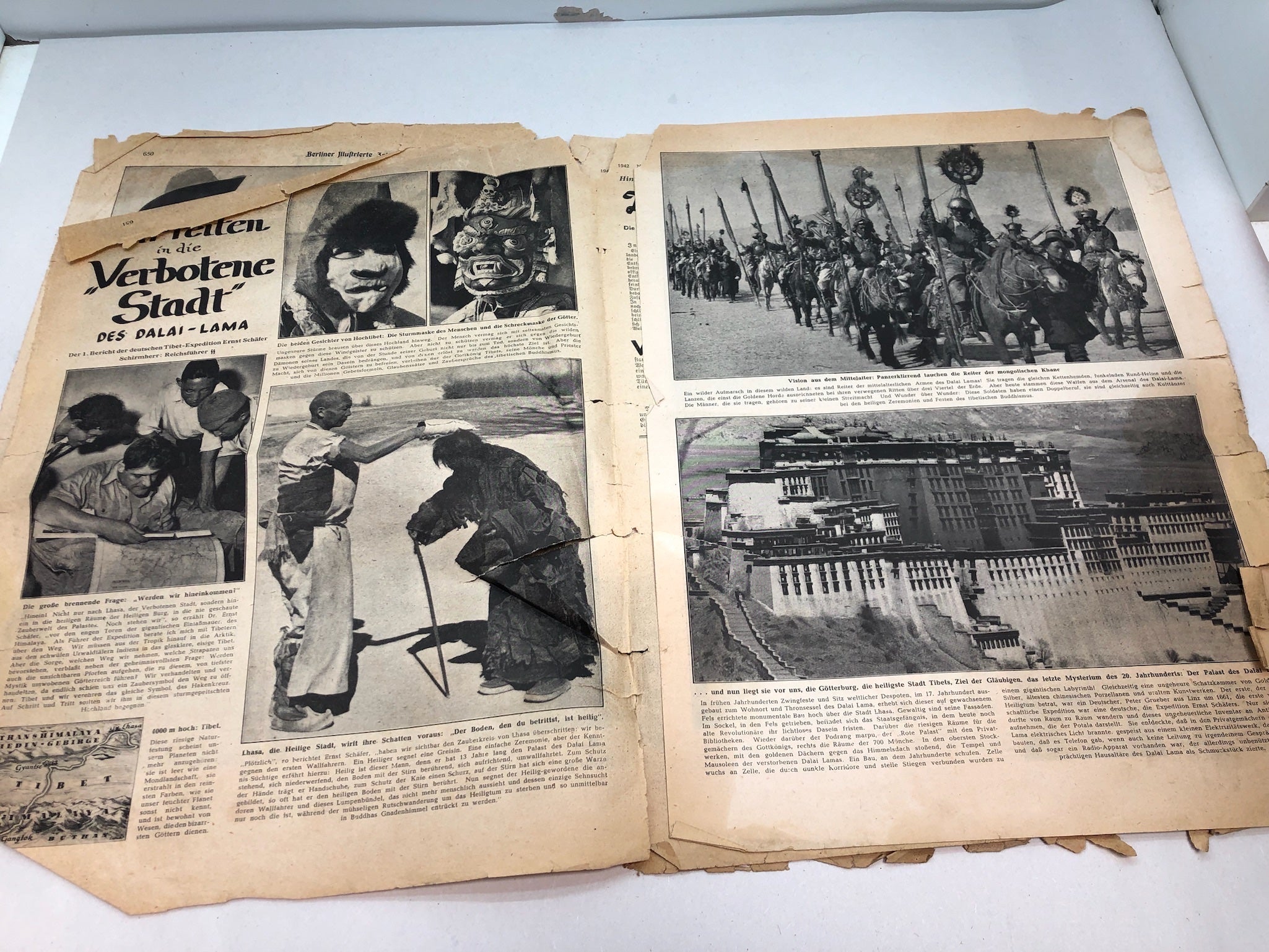 Original WW2 German Political Newspaper - 10th December 1942 - The Militaria Shop
