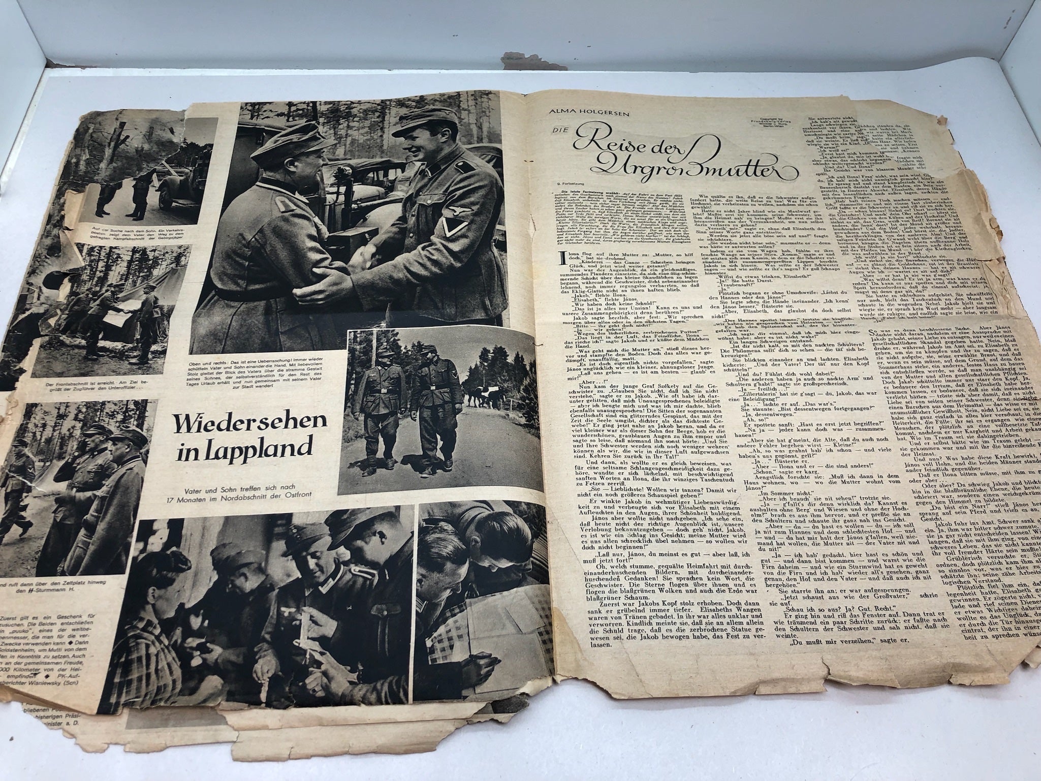 Original WW2 German Political Newspaper - 9 September 1942 - The Militaria Shop