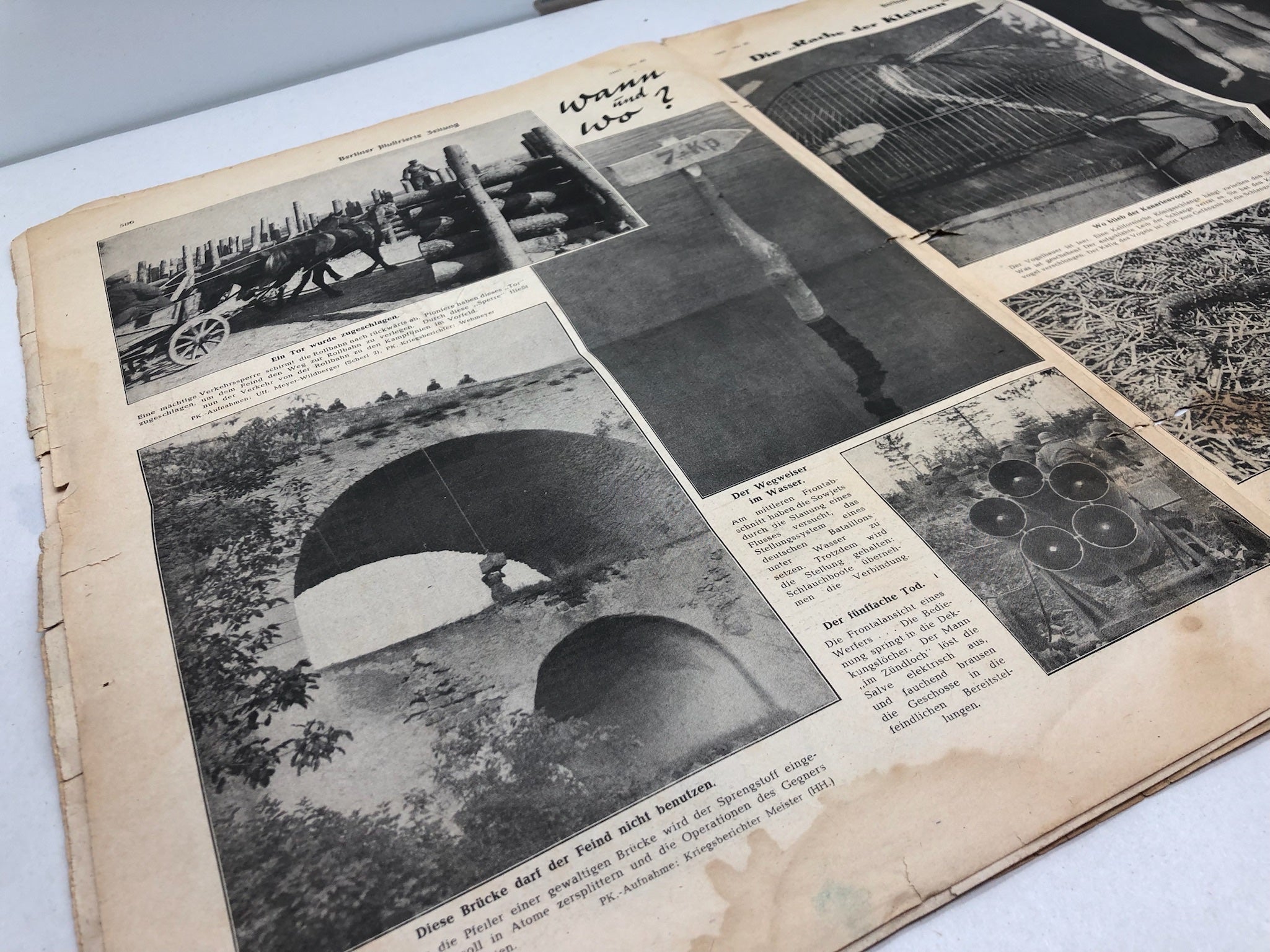 Original WW2 German Political Newspaper - 9th December 1943 - The Militaria Shop