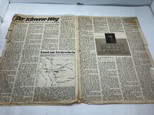Load image into Gallery viewer, Original WW2 German Political Newspaper Missing Cover - 1943

