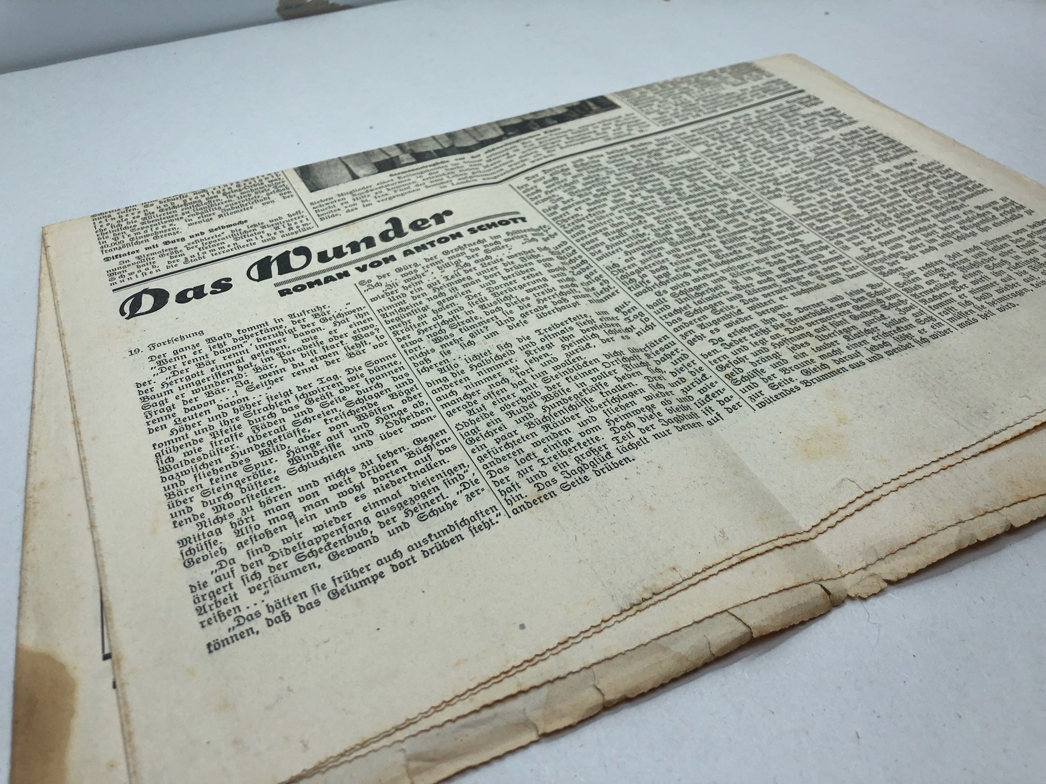Original WW2 German Political Newspaper - 18th February 1939 - The Militaria Shop