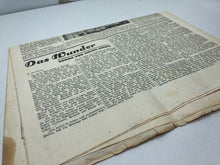Charger l'image dans la galerie, Original WW2 German Political Newspaper - 18th February 1939
