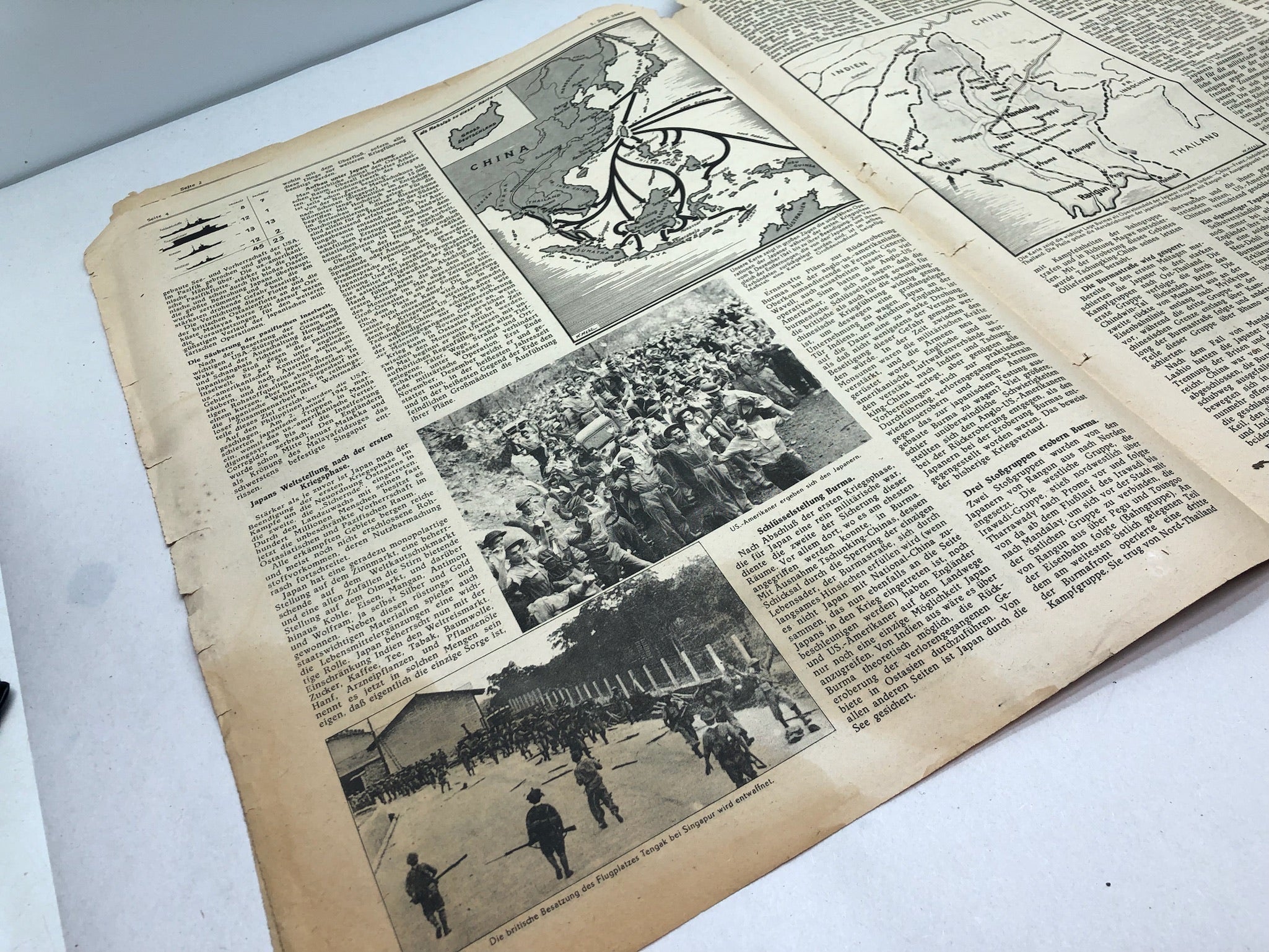 Original WW2 German Political Newspaper - 1st June 1943 - The Militaria Shop
