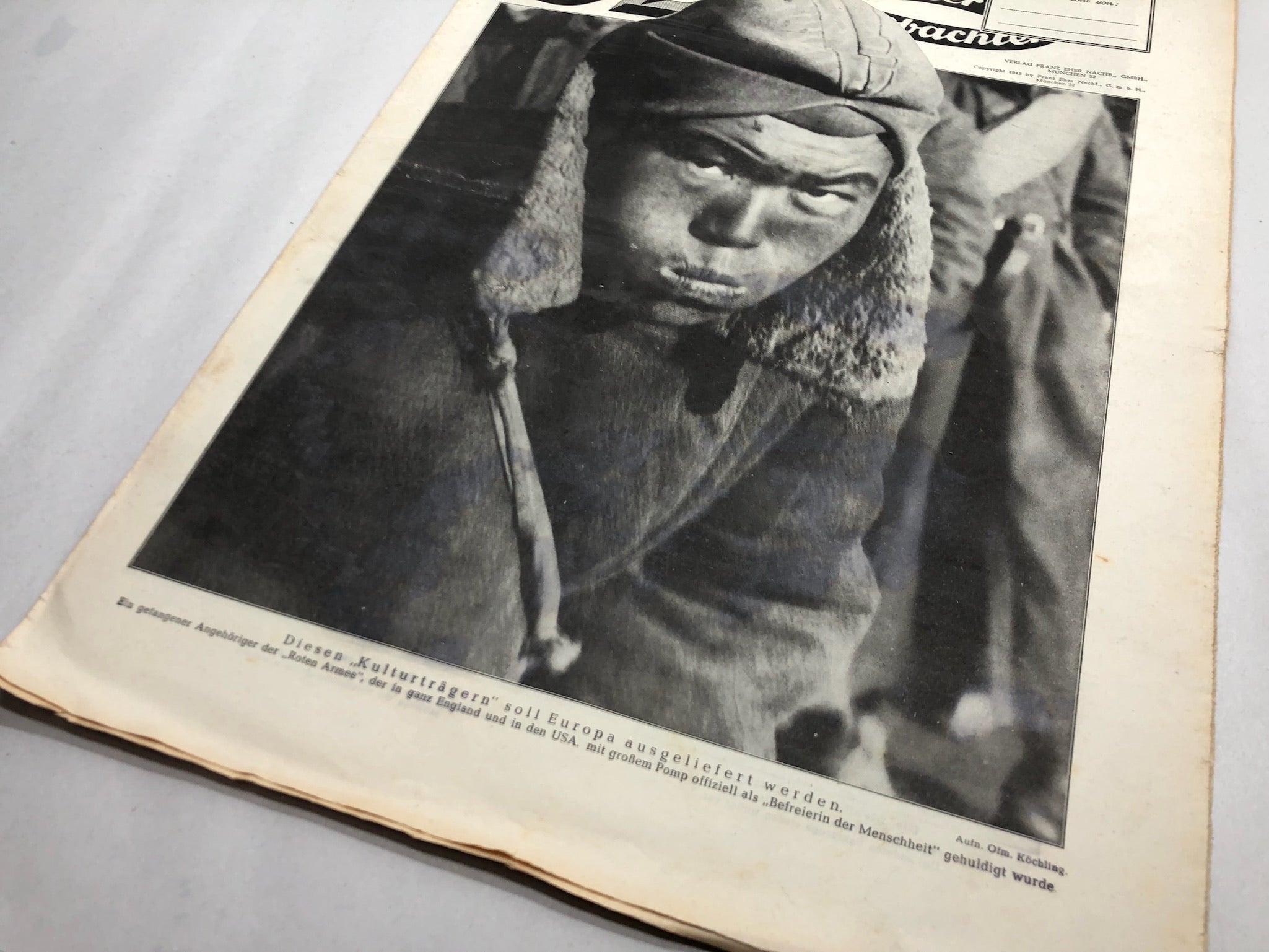 JB Juustrierter Beobachter NSDAP Magazine Original WW2 German - 18 March 1943 - The Militaria Shop