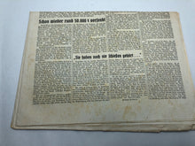 Load image into Gallery viewer, Original WW2 German NSDAP Heimatblatt Political Newspaper - 8th December 1939
