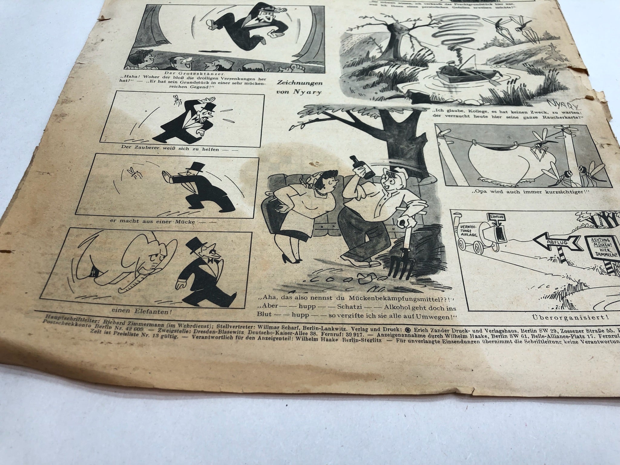 Original WW2 German Political Newspaper - 1st June 1943 - The Militaria Shop