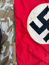 Load image into Gallery viewer, Original WW2 German Flag - Size 56cm x 83cm - The Militaria Shop
