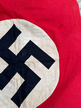 Load image into Gallery viewer, Original WW2 German Flag - Size 56cm x 83cm - The Militaria Shop
