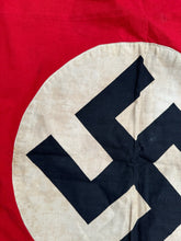 Load image into Gallery viewer, Original WW2 German Flag - Size 56cm x 83cm - The Militaria Shop
