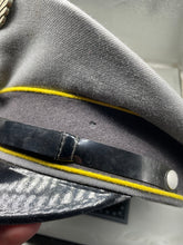Load image into Gallery viewer, Original Post WW2 German Army Signals Cap with Large Badge Added
