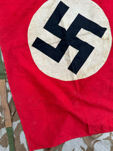 Load image into Gallery viewer, Original WW2 German Flag - Size 56cm x 83cm - The Militaria Shop

