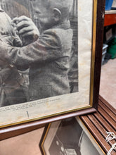 Load image into Gallery viewer, Original WW2 German Newspaper Magazine Framed for Display
