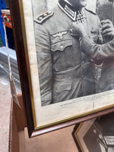 Load image into Gallery viewer, Original WW2 German Newspaper Magazine Framed for Display
