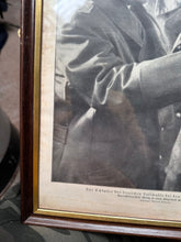 Load image into Gallery viewer, Original WW2 German Newspaper Magazine Framed for Display
