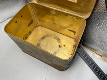 Charger l'image dans la galerie, WW2 British Home Front Civilian Gas Mask in Private Purchase Tin - Named
