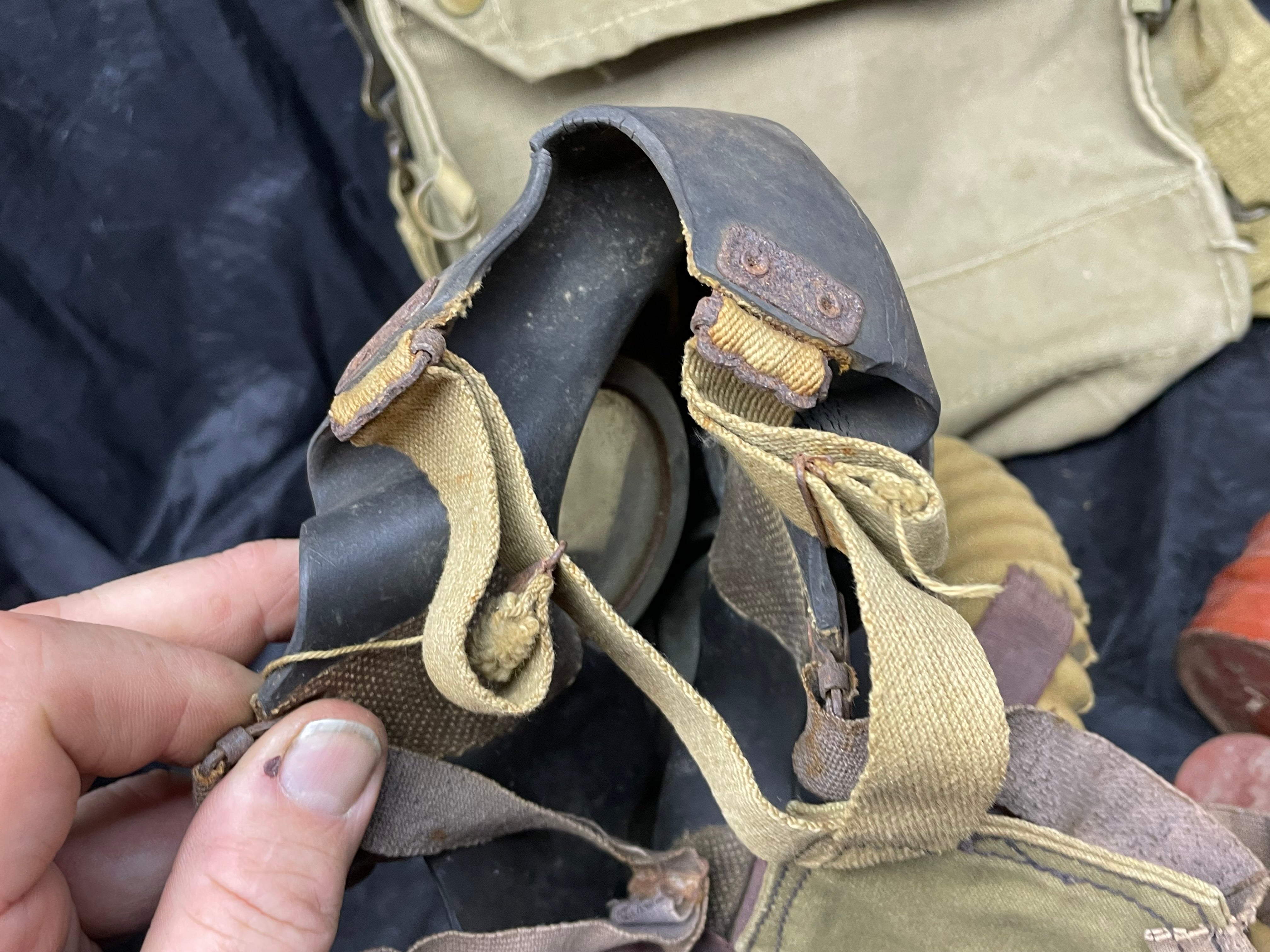 Original WW2 British Army Long-Hose Gas Mask with Bag - The Militaria Shop