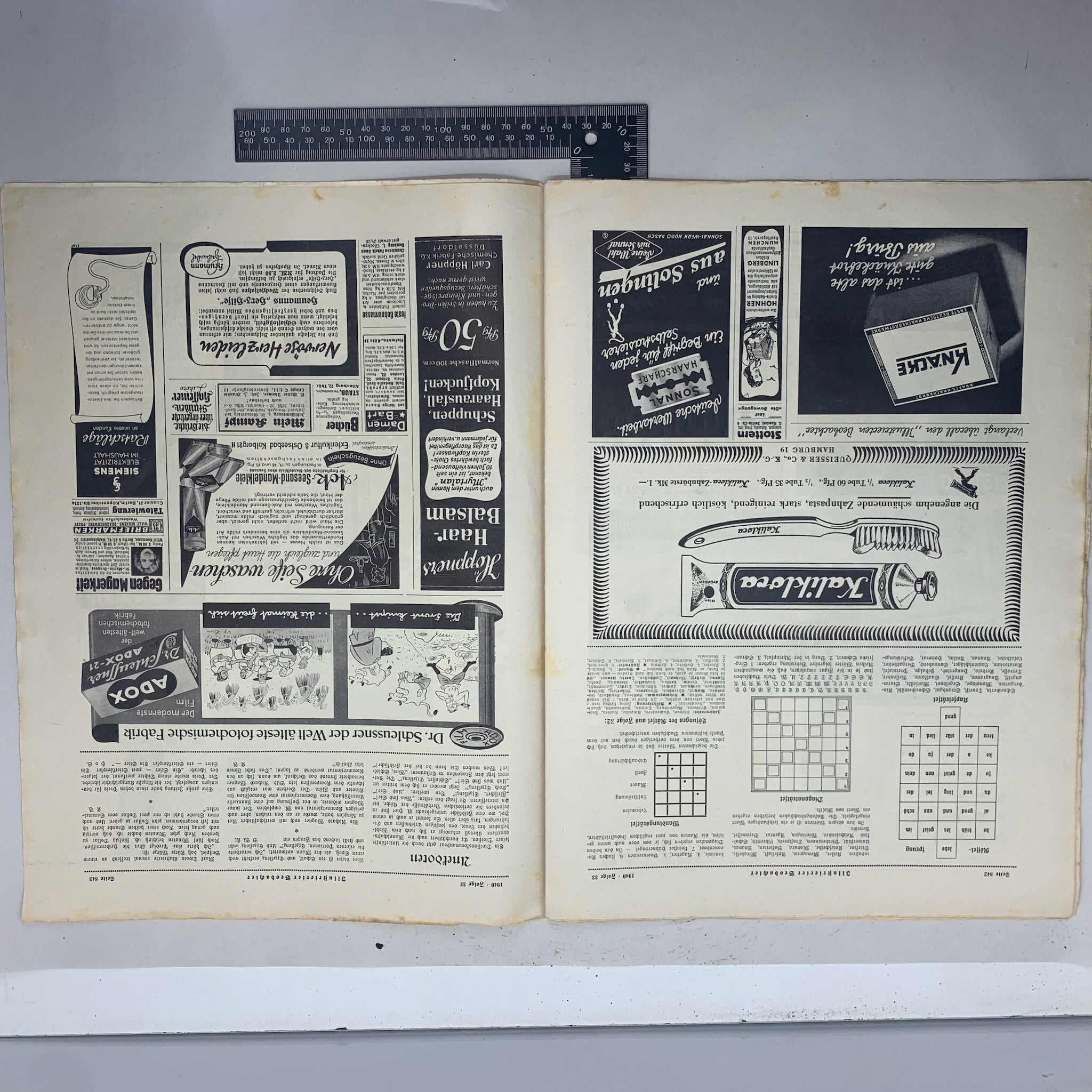 JB Juustrierter Beobachter NSDAP Magazine Original WW2 German - 15th August 1940 - The Militaria Shop