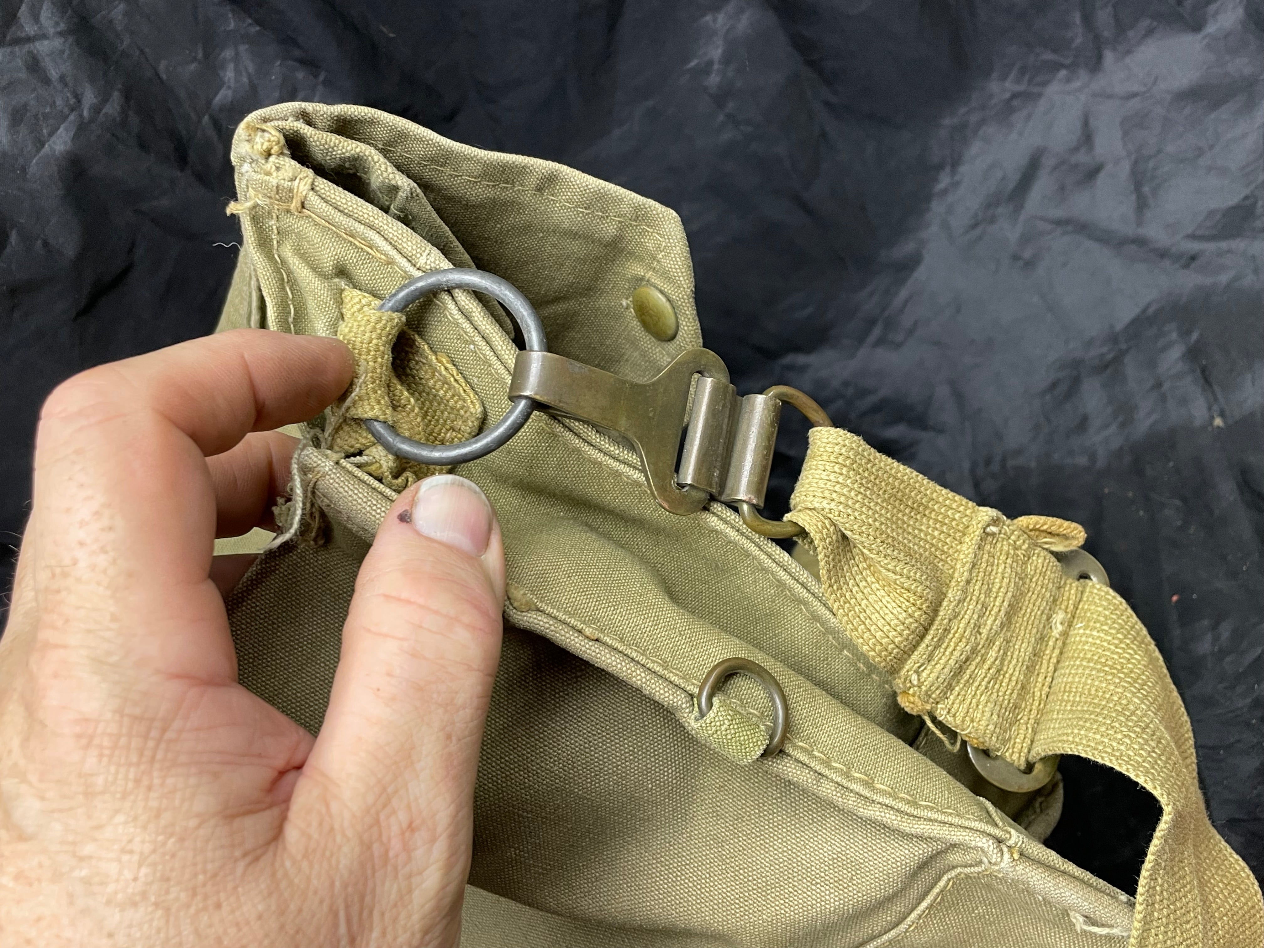 Original WW2 British Army Long-Hose Gas Mask with Bag - The Militaria Shop
