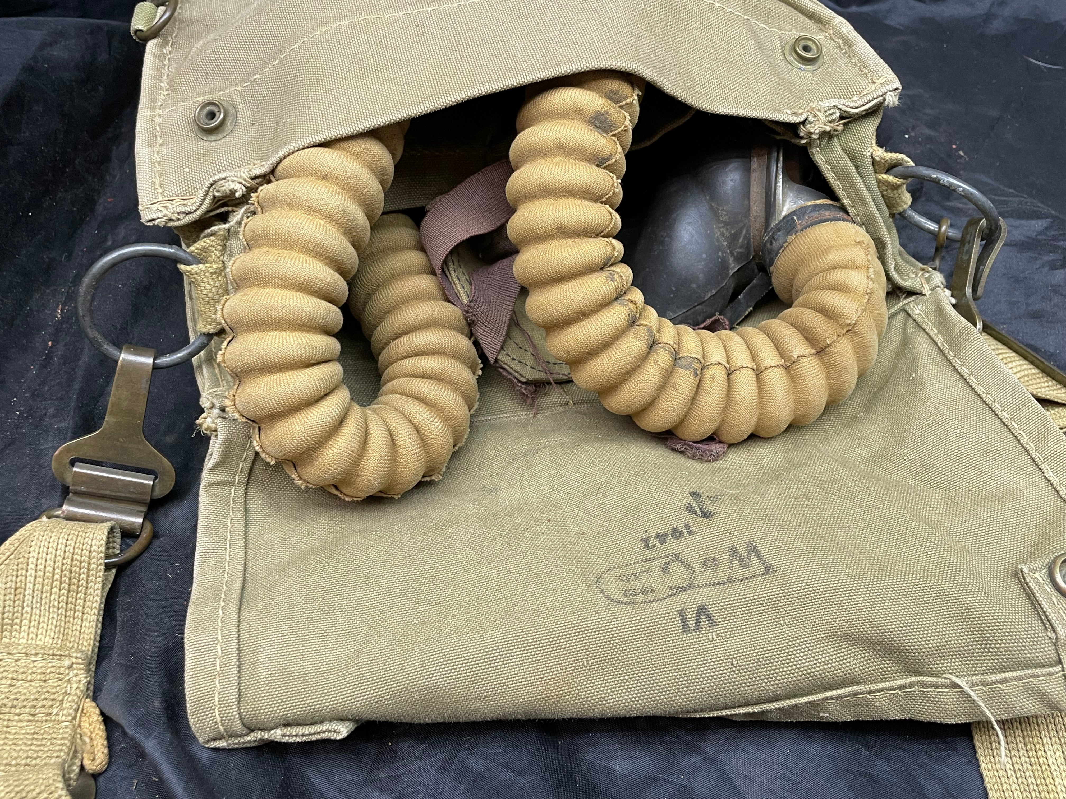 Original WW2 British Army Long-Hose Gas Mask with Bag - The Militaria Shop