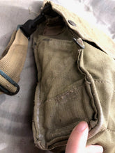 Load image into Gallery viewer, Original WW2 British Army Soldiers GSR Gas Mask Set in Bag
