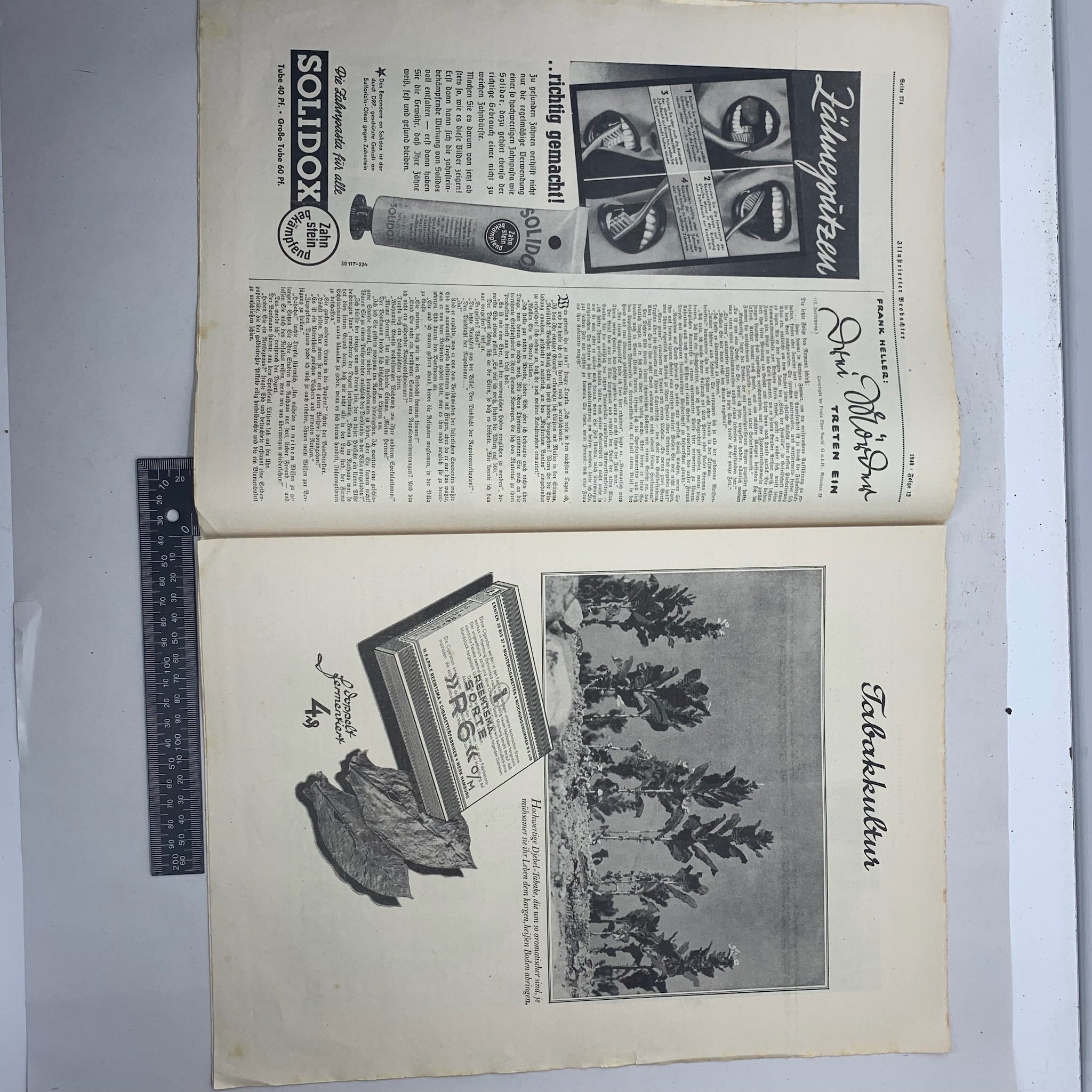 JB Juustrierter Beobachter NSDAP Magazine Original WW2 German - 21st March 1940 - The Militaria Shop