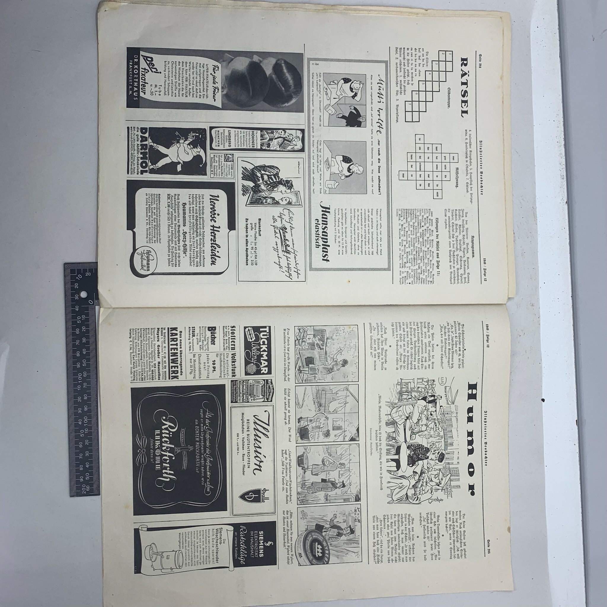 JB Juustrierter Beobachter NSDAP Magazine Original WW2 German - 21st March 1940 - The Militaria Shop