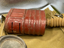 Charger l&#39;image dans la galerie, Original WW2 British Army Long-Hose Gas Mask with 1942 Dated Bag

