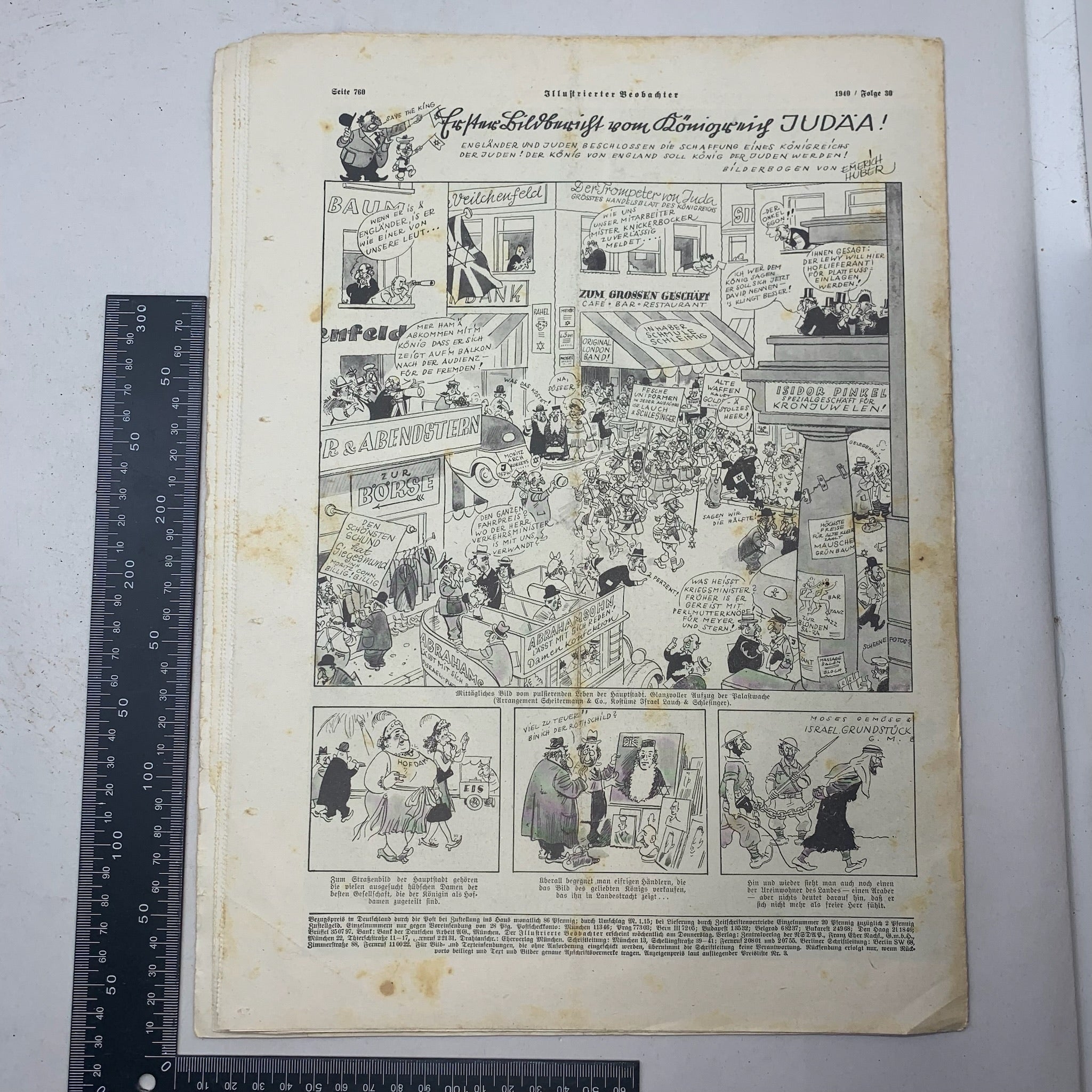 JB Juustrierter Beobachter NSDAP Magazine Original WW2 German - 25th July 1940 - The Militaria Shop