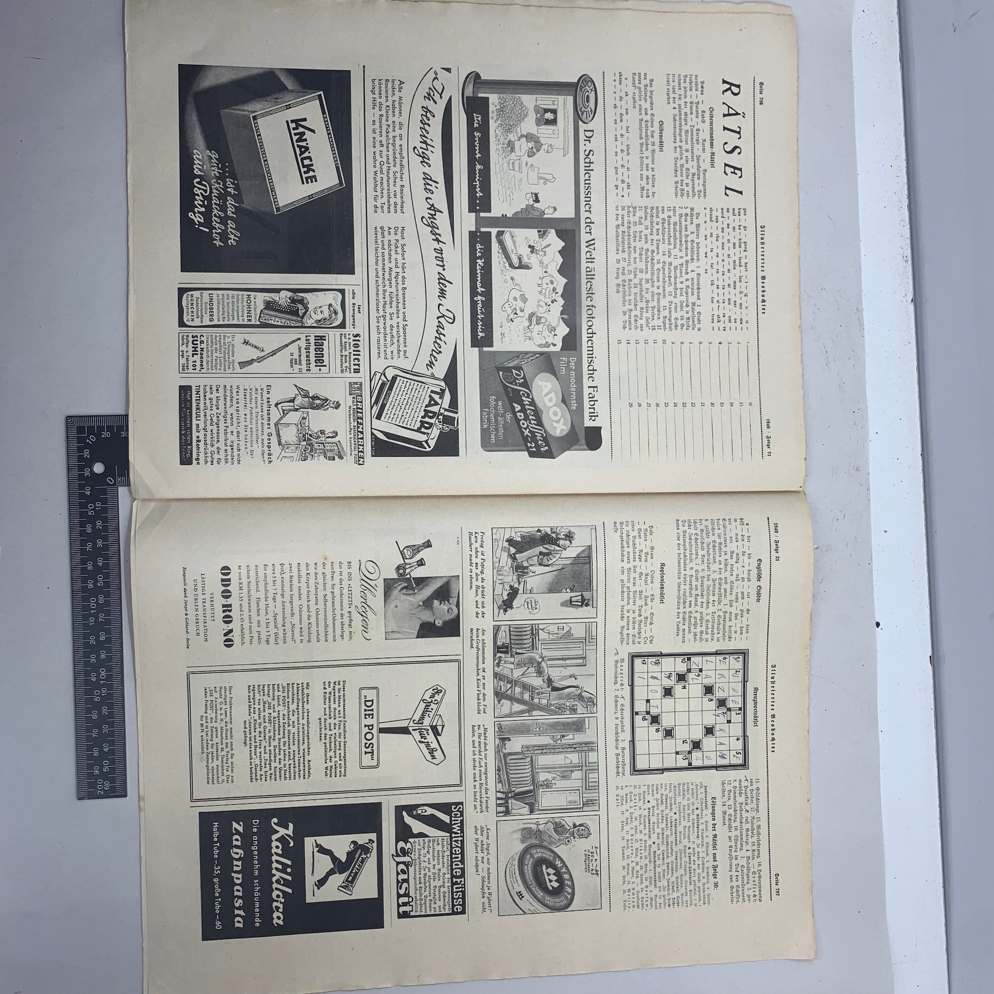 JB Juustrierter Beobachter NSDAP Magazine Original WW2 German - 1st August 1940 - The Militaria Shop