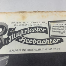 Load image into Gallery viewer, JB Juustrierter Beobachter NSDAP Magazine Original WW2 German - 31st October 1940
