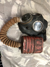 Load image into Gallery viewer, Original WW2 British Army Soldiers GSR Gas Mask
