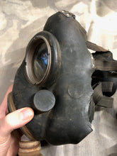 Load image into Gallery viewer, Original WW2 British Army Soldiers GSR Gas Mask
