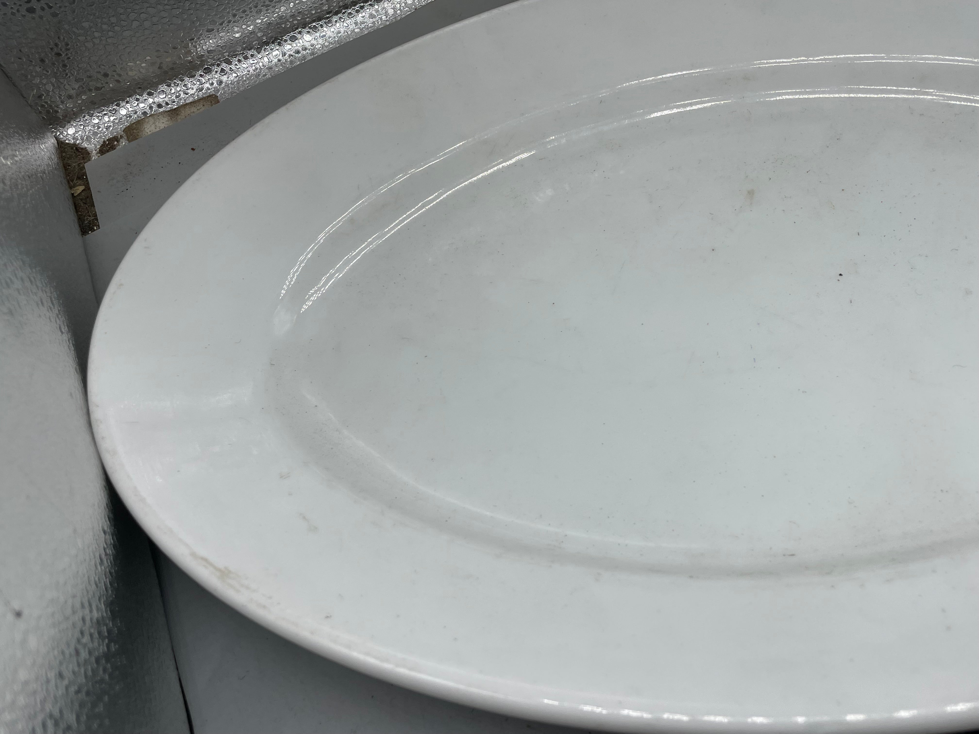 Original WW2 German Luftwaffe Porcelain Serving Platter - Dated 1940 - The Militaria Shop