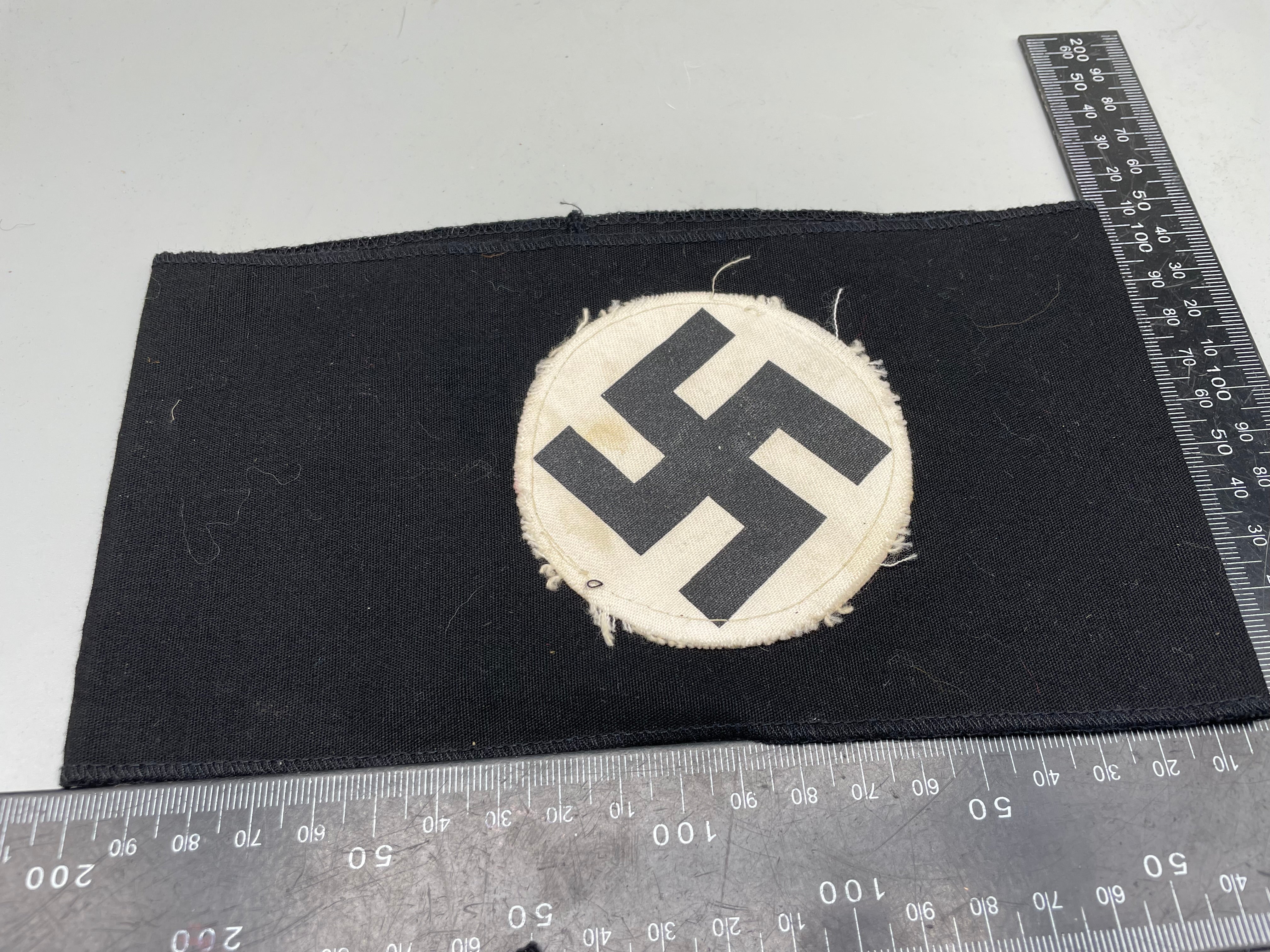 WW2 German Black Armband - The Militaria Shop