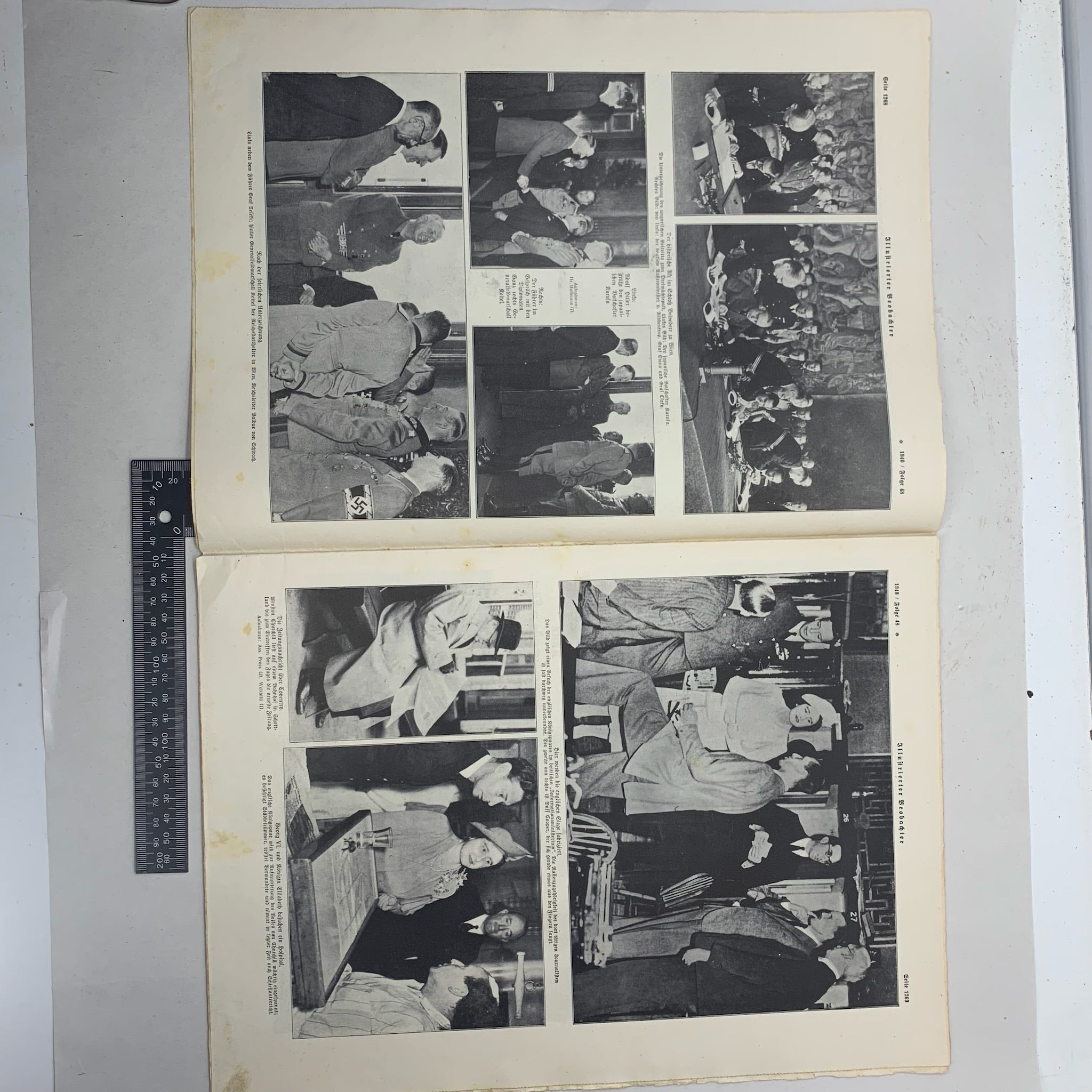 JB Juustrierter Beobachter NSDAP Magazine Original WW2 German - 28th November 1940 - The Militaria Shop