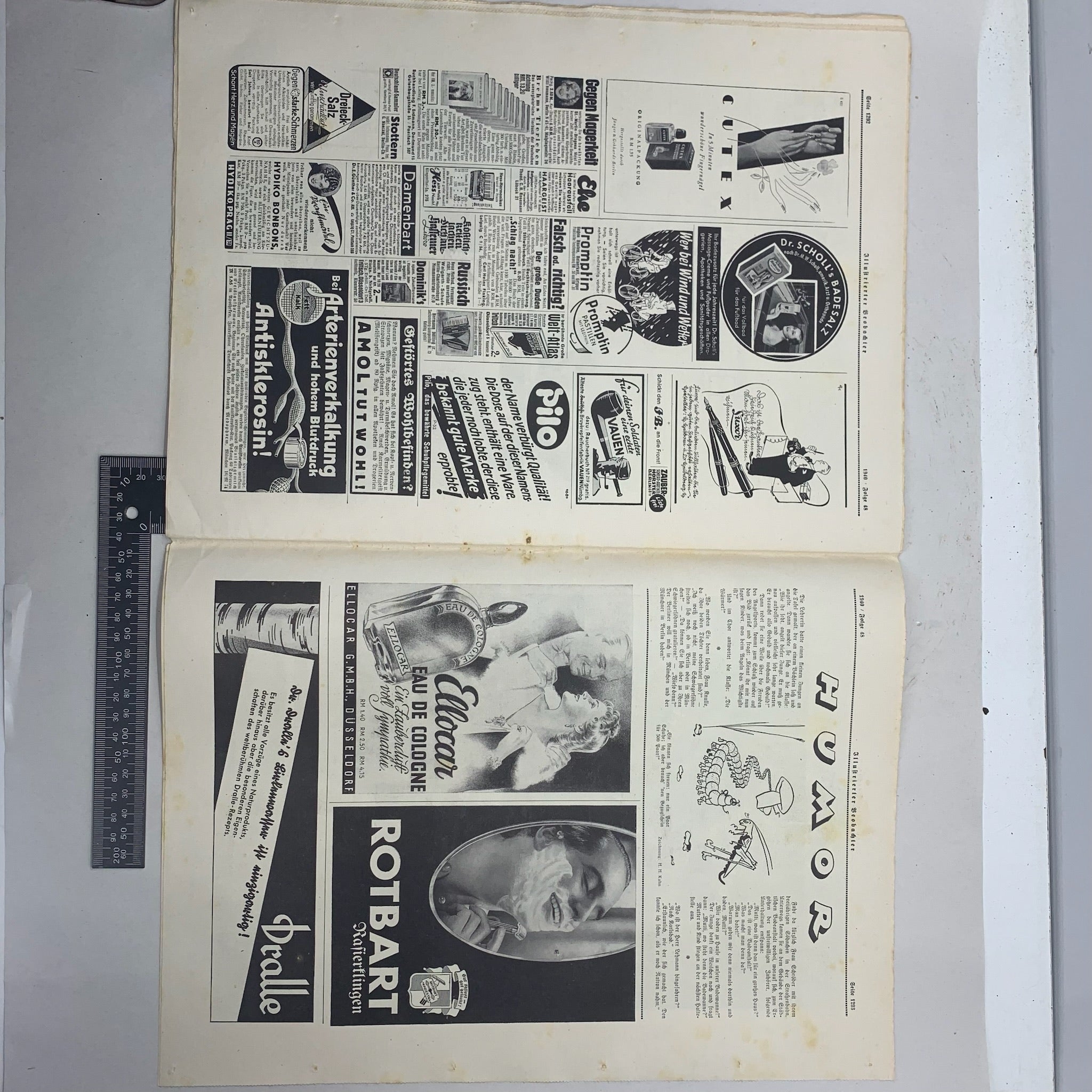 JB Juustrierter Beobachter NSDAP Magazine Original WW2 German - 28th November 1940 - The Militaria Shop