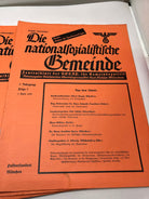 Original WW2 German Political Local Magazine / Newspaper - The Militaria Shop