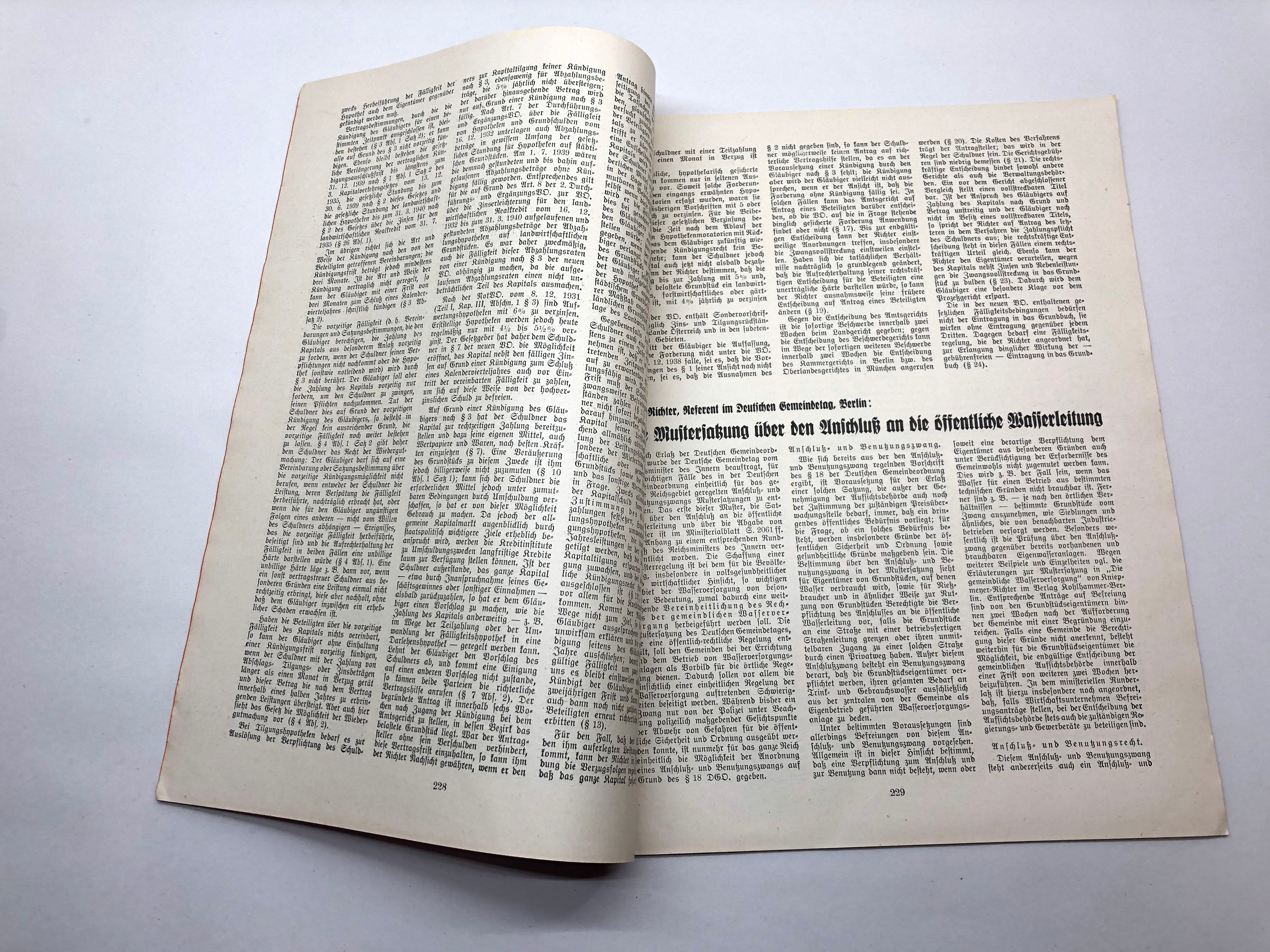Original WW2 German Political Local Magazine / Newspaper - The Militaria Shop