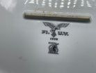 Original WW2 German Luftwaffe Porcelain Serving Platter - Dated 1939 - The Militaria Shop