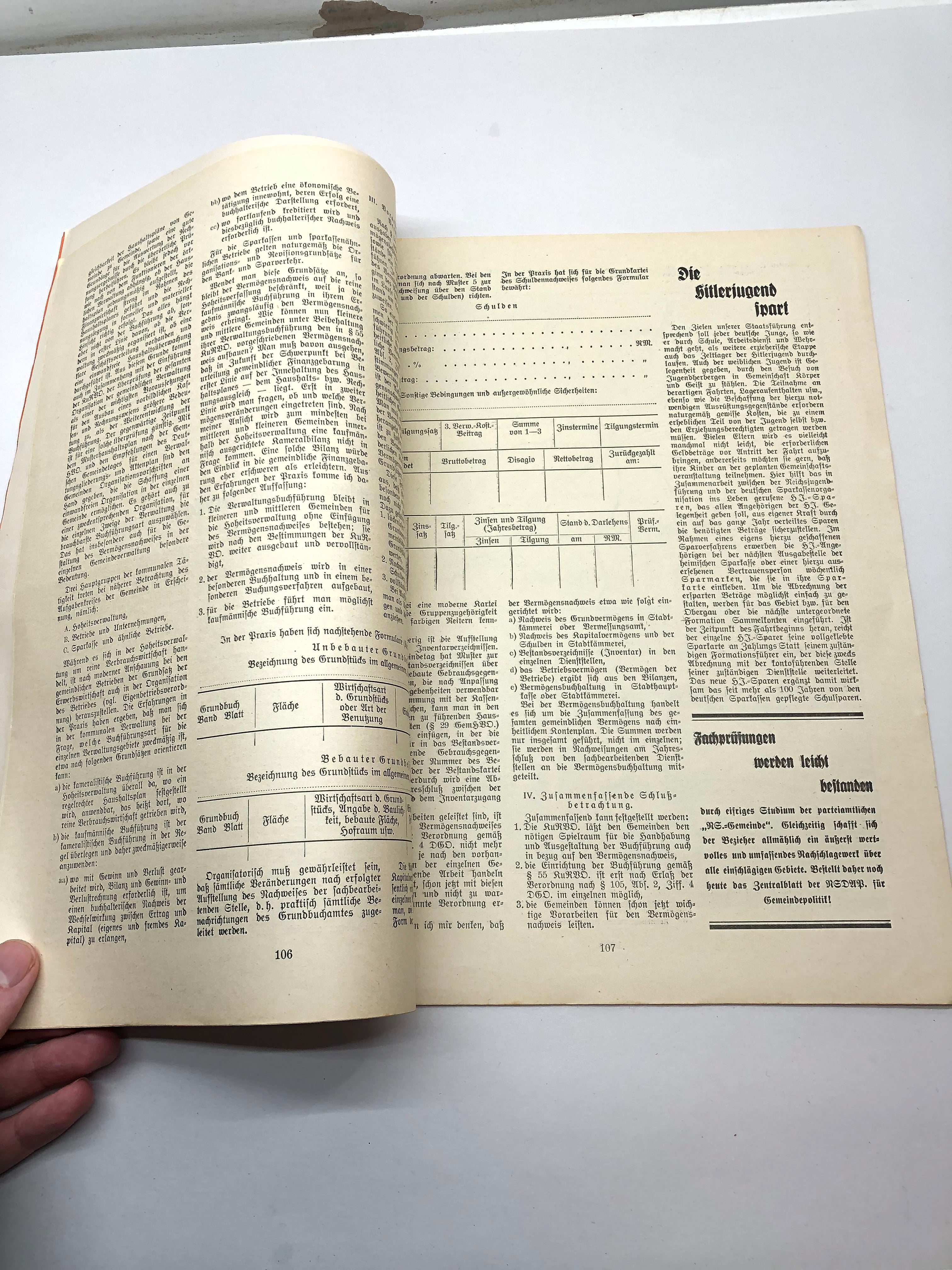 Original WW2 German Political Local Magazine / Newspaper - The Militaria Shop