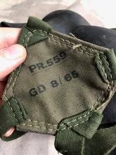 Load image into Gallery viewer, Original British Army Lightweight Assault Gas Mask 1965 Dated
