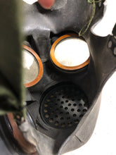 Load image into Gallery viewer, Original British Army Lightweight Assault Gas Mask 1965 Dated
