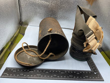Load image into Gallery viewer, WW2 British Home Front Civilian Pattern Gas Mask in Tin

