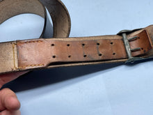 Load image into Gallery viewer, WW2 German SS Enlisted Mans Belt &amp; Buckle - Reproduction
