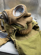 Original WW2 British Army Long-Hose Gas Mask with Bag - The Militaria Shop