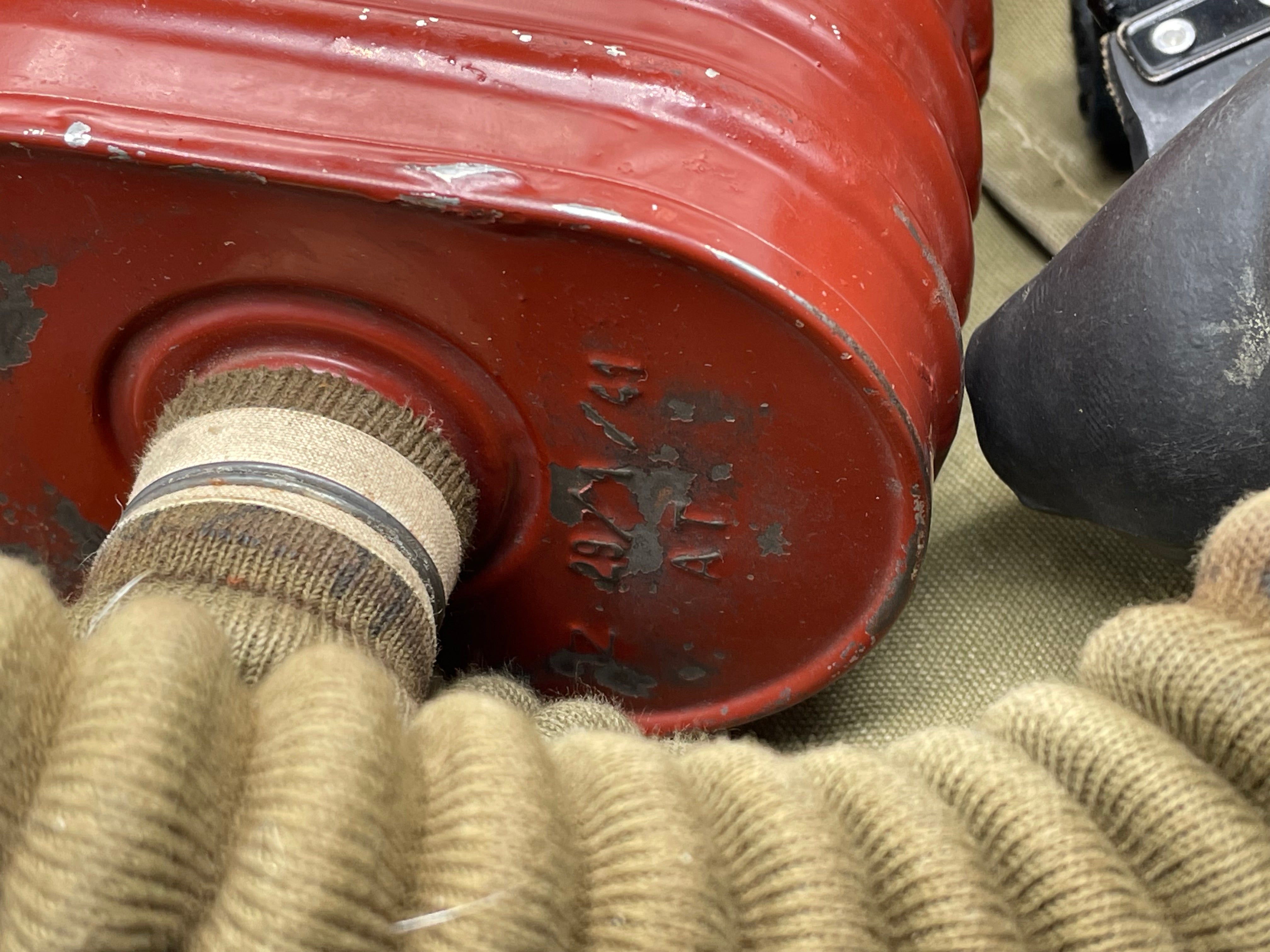 Original WW2 British Army Long-Hose Gas Mask with Bag - The Militaria Shop