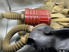 Original WW2 British Army Long-Hose Gas Mask with Bag - The Militaria Shop