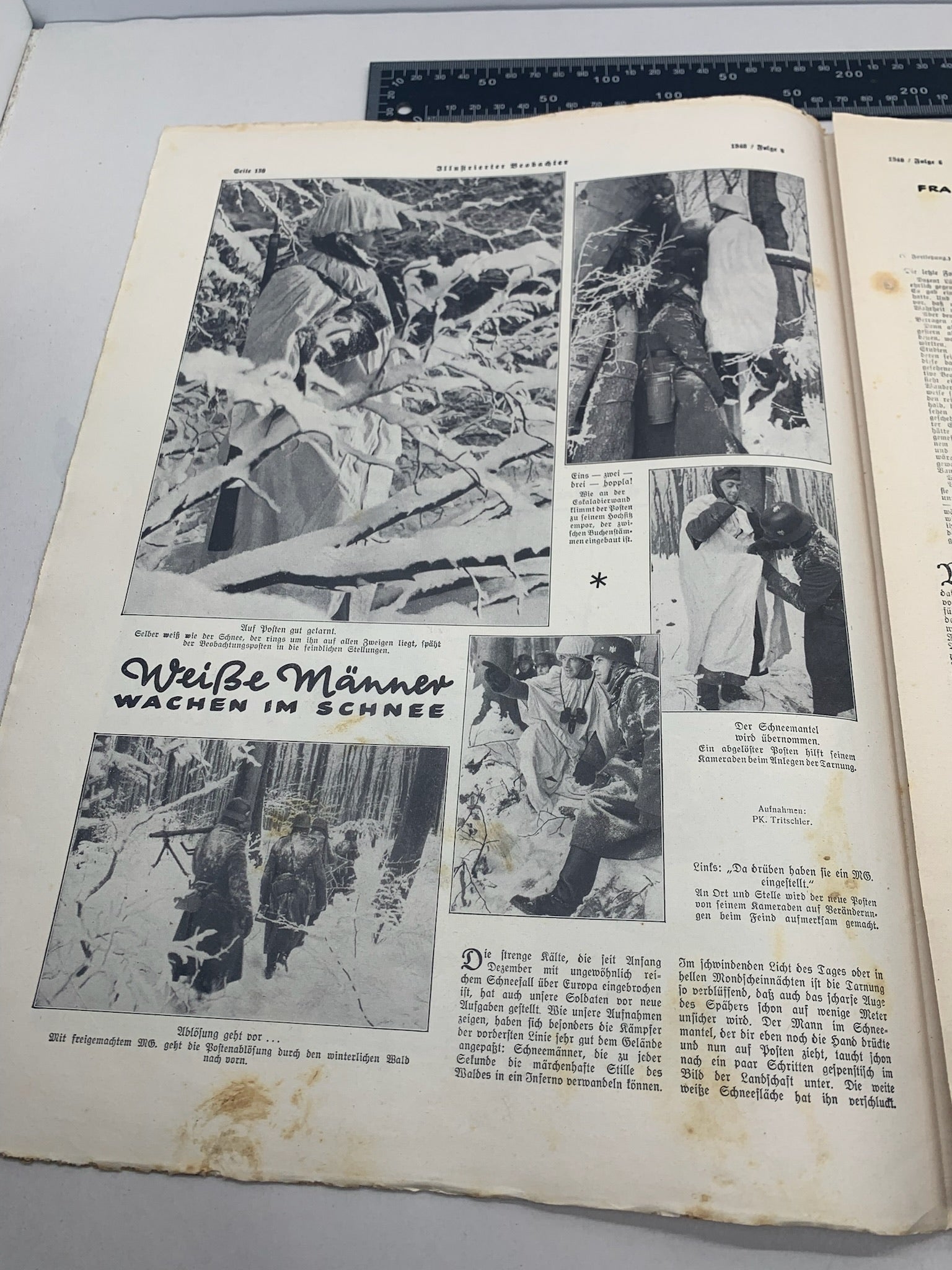 JB Juustrierter Beobachter NSDAP Magazine Original WW2 German - 9th February 1940 - The Militaria Shop