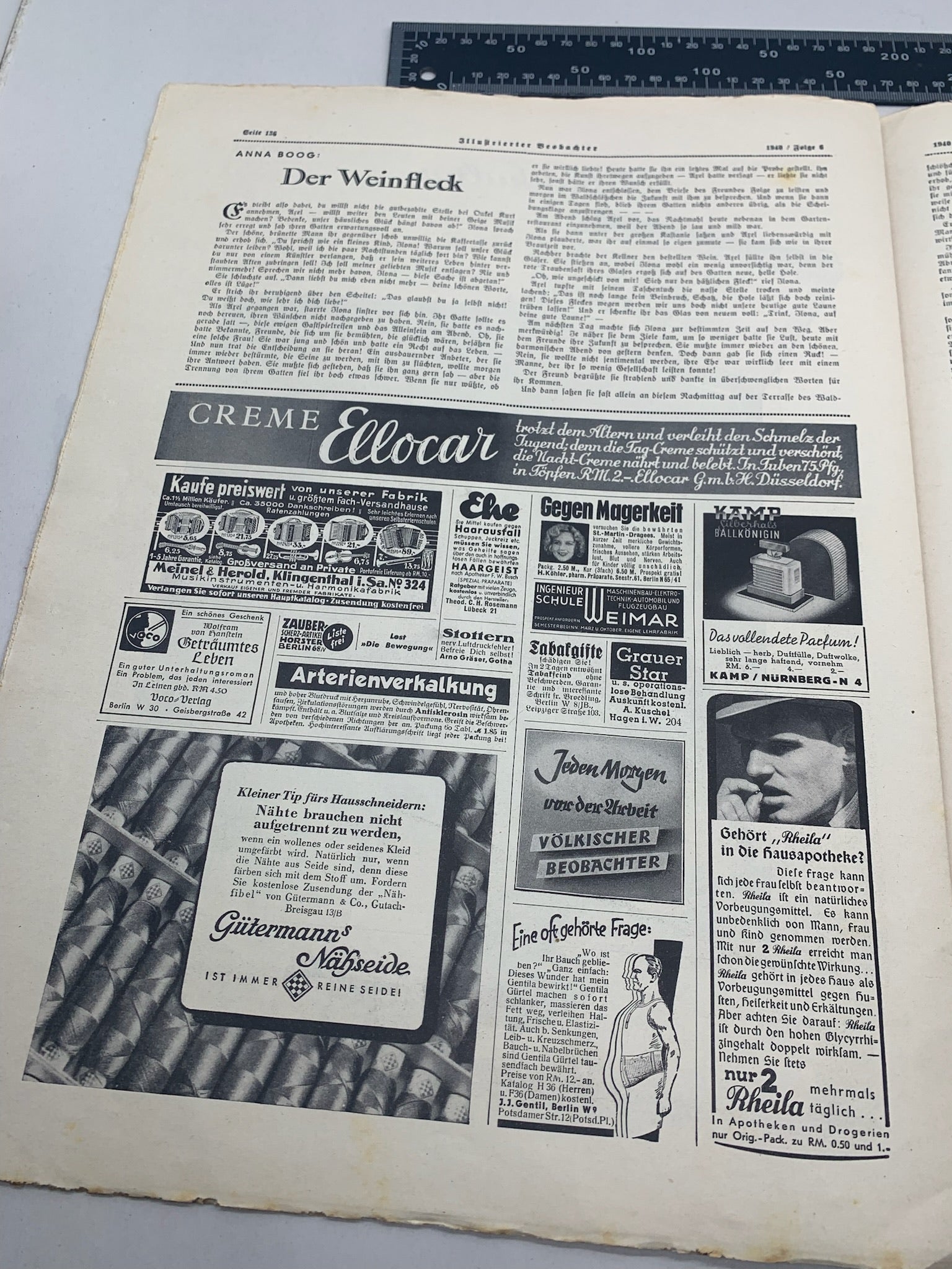 JB Juustrierter Beobachter NSDAP Magazine Original WW2 German - 9th February 1940 - The Militaria Shop