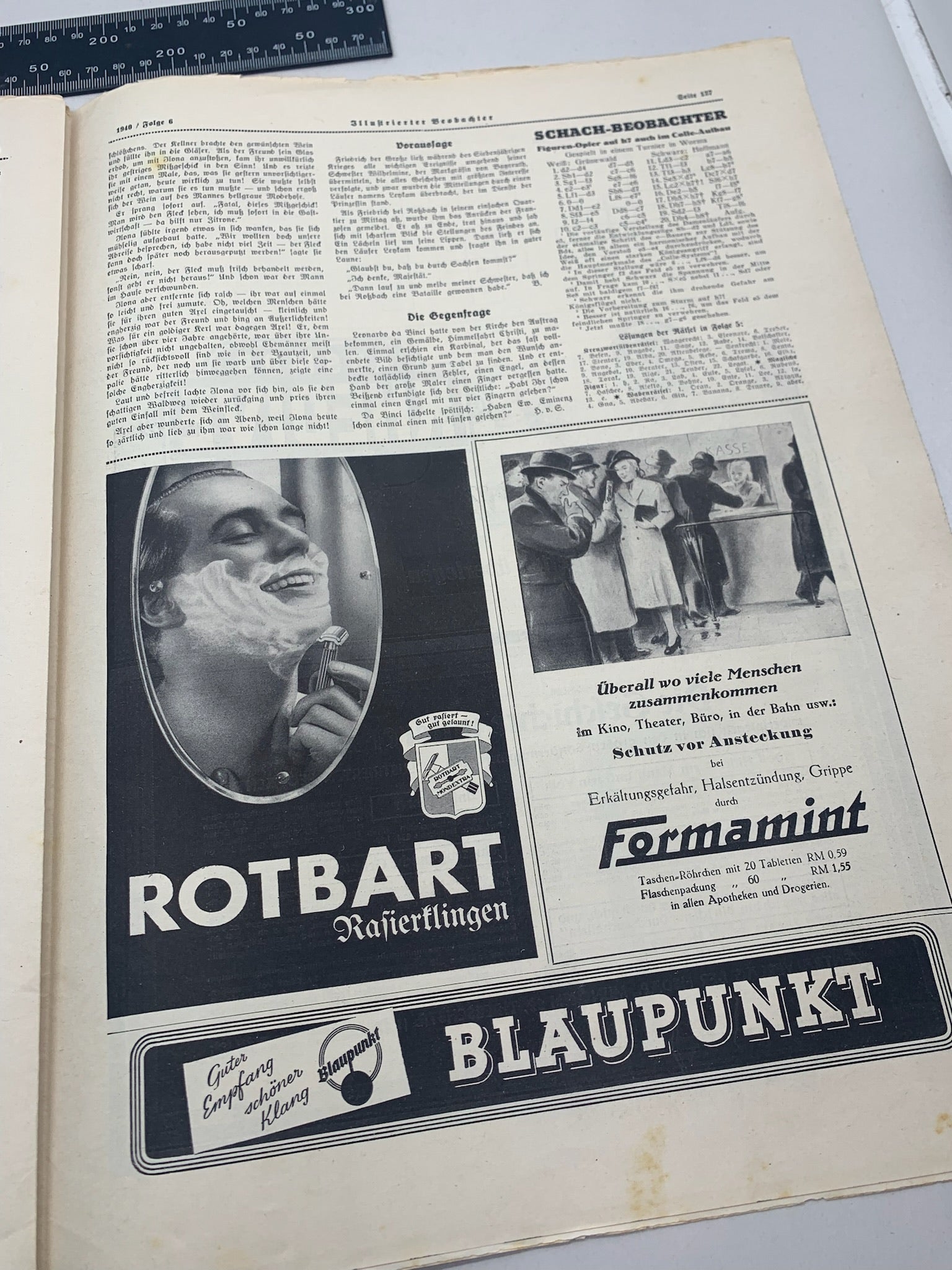 JB Juustrierter Beobachter NSDAP Magazine Original WW2 German - 9th February 1940 - The Militaria Shop